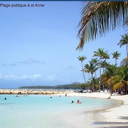 Studio Village Vacances,Vue Mer, Plage A 30M ,Wifi A Sainte Anne Zewnętrze zdjęcie