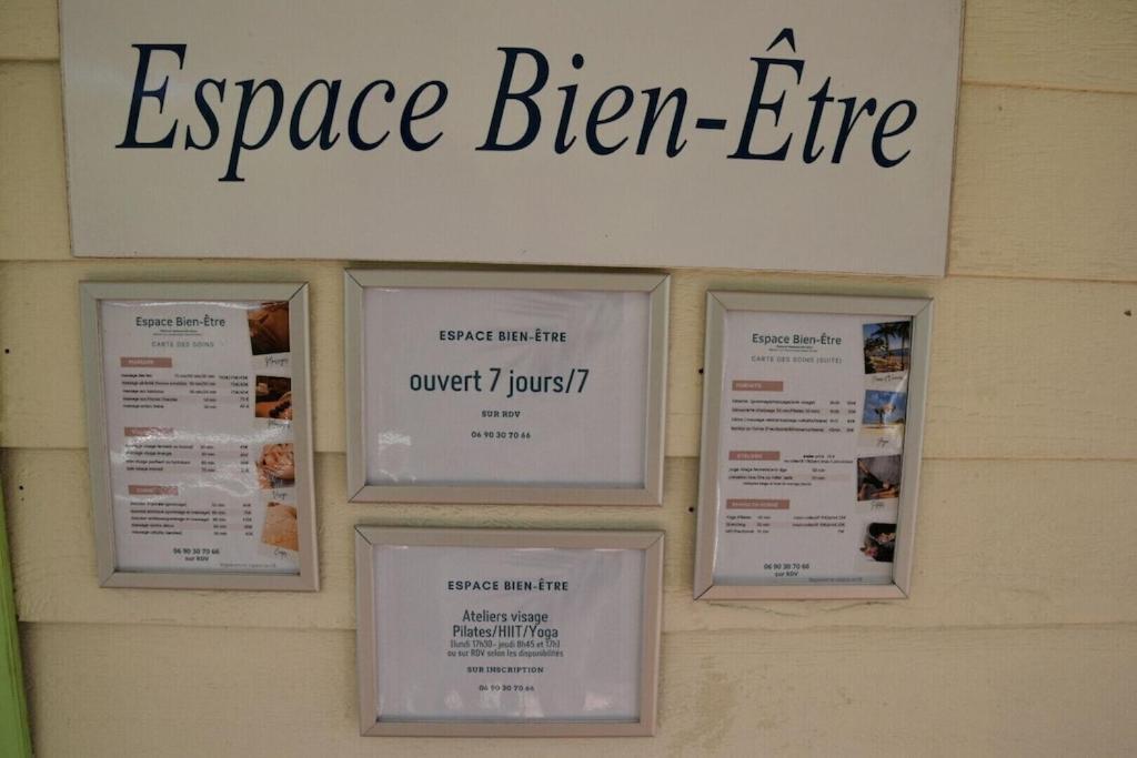 Studio Village Vacances,Vue Mer, Plage A 30M ,Wifi A Sainte Anne Zewnętrze zdjęcie